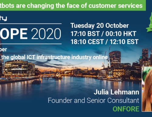 Fireside chat at Capacity Europe 2020